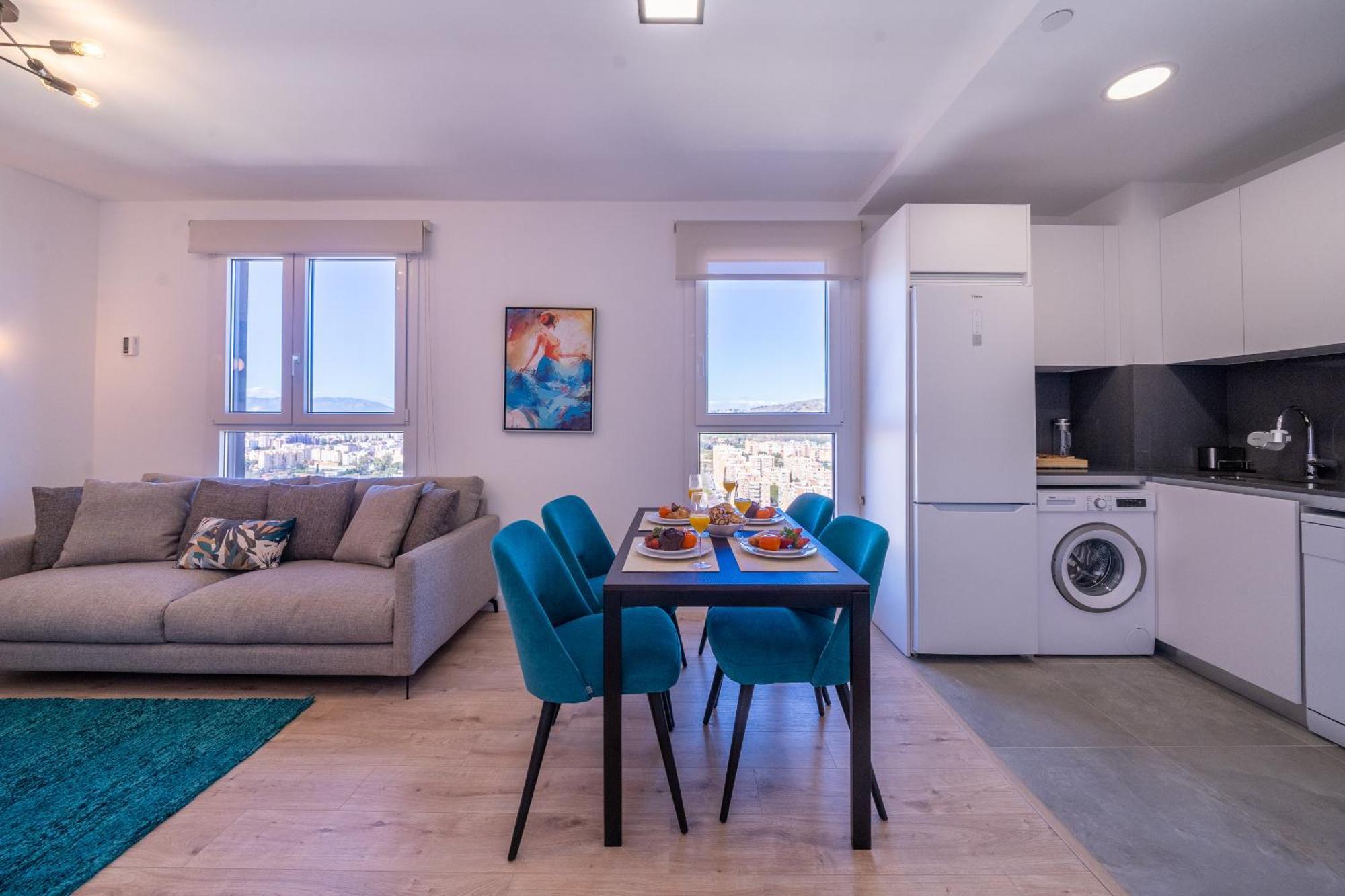 Apartamento Xpce Urban 16 Skyline - Parking Free Málaga